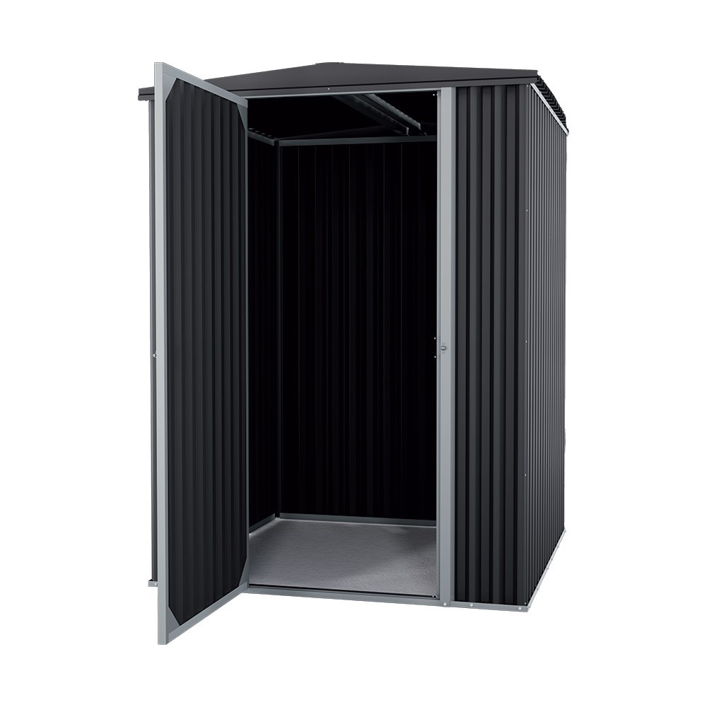 Stratco Saver SS2 Garden Shed Gun Metal Grey