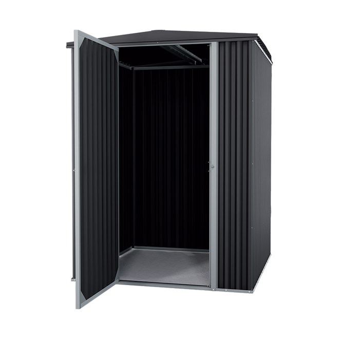 Stratco Saver SS2 Garden Shed Gun Metal Grey