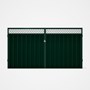 Good Neighbour® Superdek® Screen Top Double Gate Premium .35 BMT 1.8m High Sheet: Caulfield Green, F