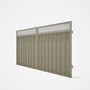 Good Neighbour® Superdek® Screen Top Double Gate Premium .35 BMT 1.8m High Sheet: Moss Vale Sand, Fr