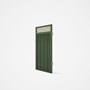 Good Neighbour® Superdek® Screen Top Single Gate Premium .35 BMT 1.8m High Sheet: Mist Green, Frame: