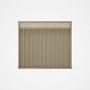 Good Neighbour® Superdek® Screen Top Extension Panel Frame: Merino, Lattice: Cream