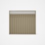 Good Neighbour® Superdek® Screen Top Extension Panel Frame: Merino, Lattice: White
