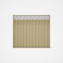 Good Neighbour® Superdek® Screen Top Extension Panel Frame: Primrose, Lattice: White