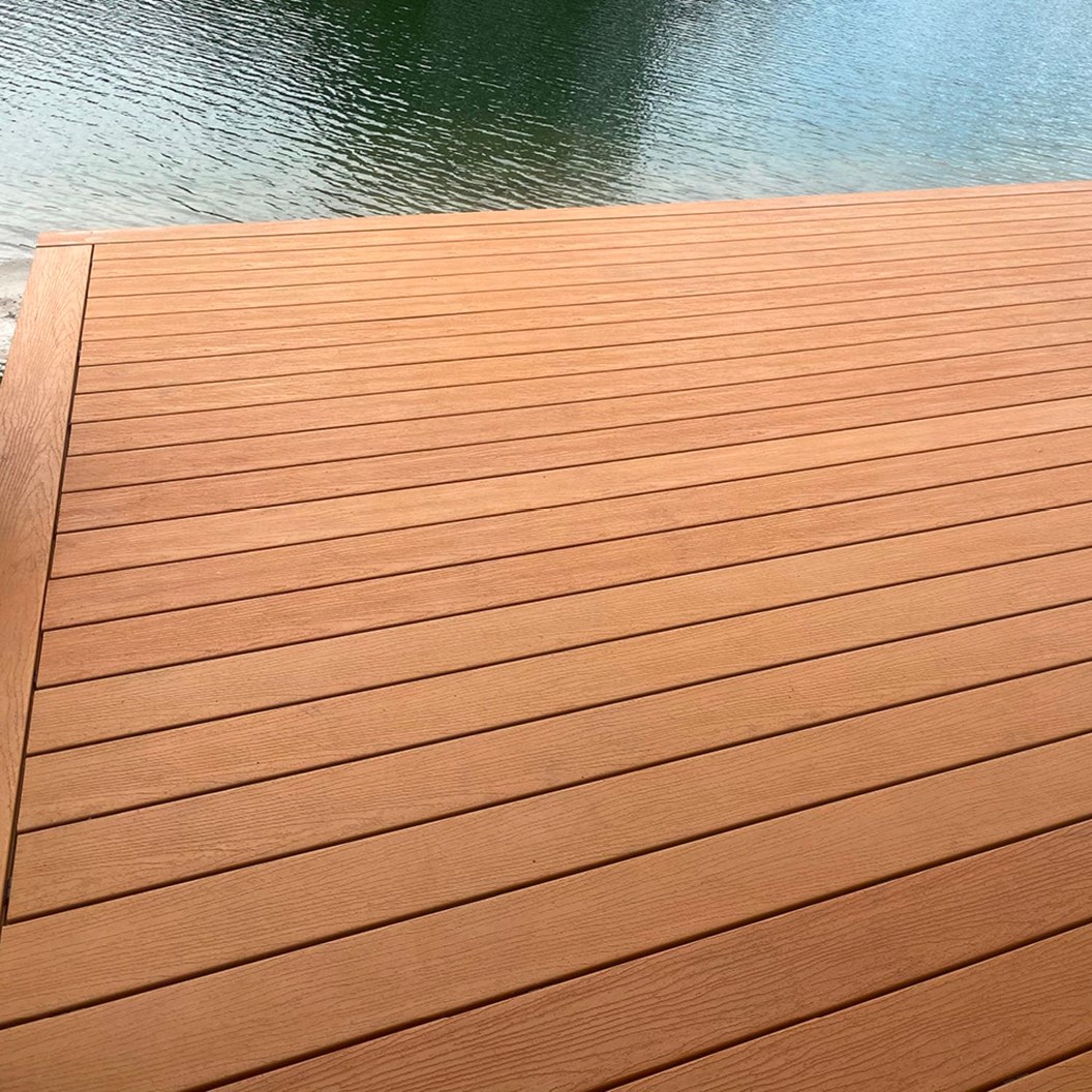 Xtreme Guard Decking Square Profile Golden Sand 137x23x5400mm
