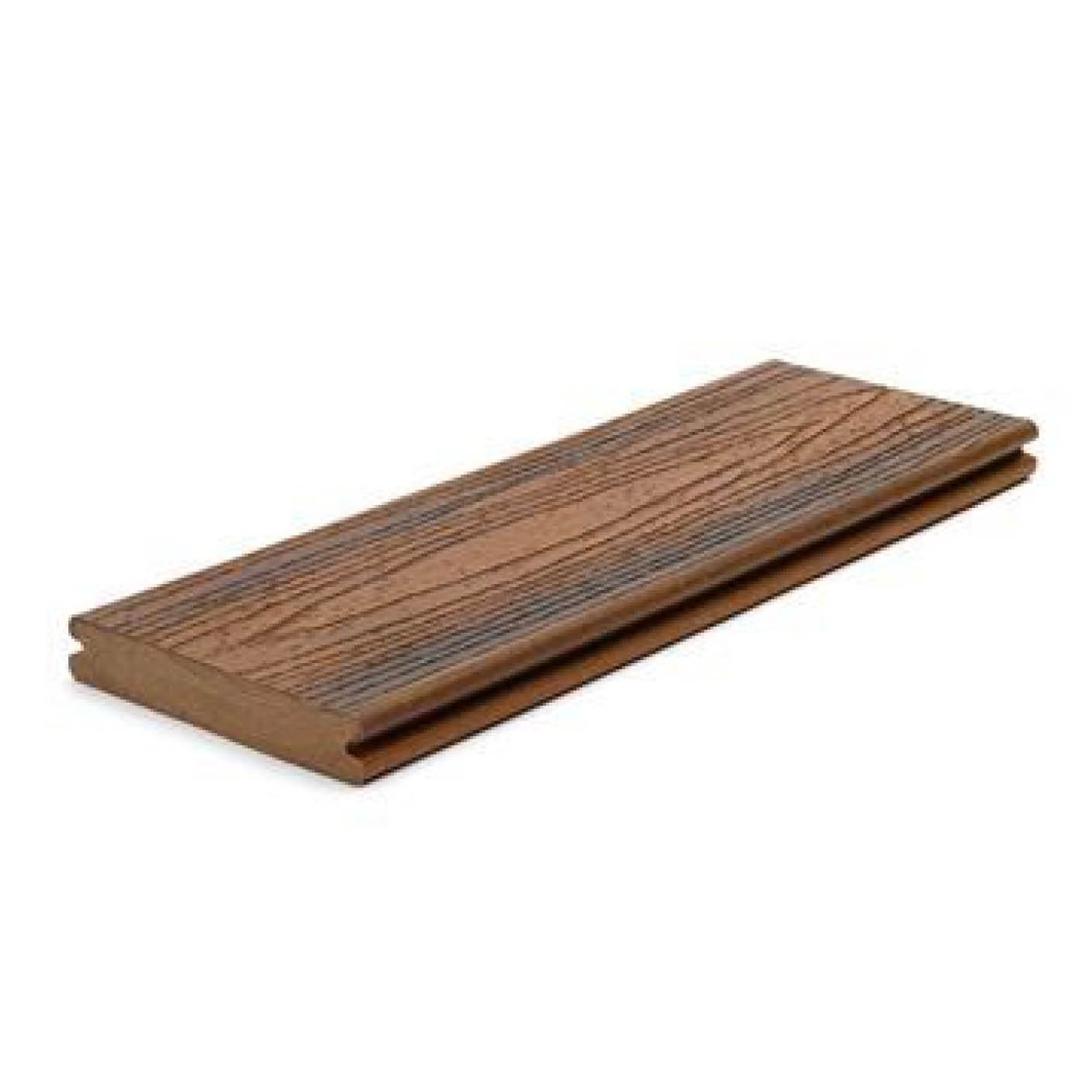 Trex Transcend® Decking Grooved Edge Spiced Rum 5480mm