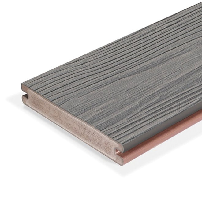 Eva-Last Apex Plus Composite Decking Board Grooved 140x24mm Alaskan Driftwood 5400mm