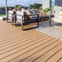 Eva-Last Apex Plus Composite Decking Board Square 140x24mm Himalayan Cedar 5400mm