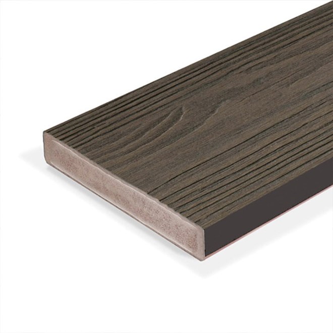 Eva-Last Apex Plus Composite Decking Board Square 190x24 Brazilian Teak 5400mm
