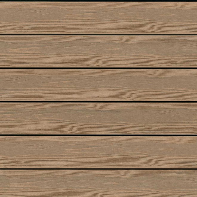 Eva-Last Apex Plus Composite Decking Board Square 190x24 Brazilian Teak 5400mm
