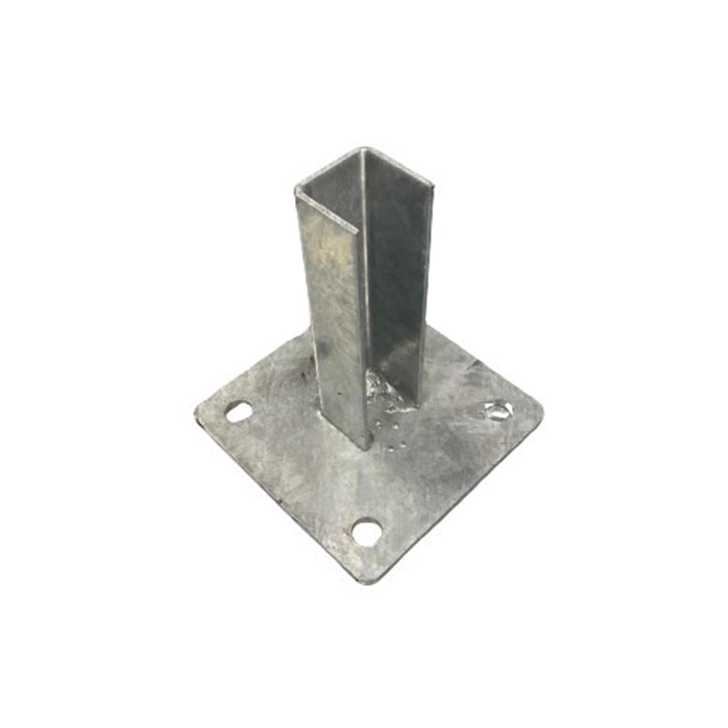 Verandah Column Baseplate 50x50mm Galvanised