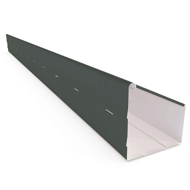 VFC Gutter Slotted Slate Grey