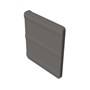 VFM Gutter Stop End Right Hand Granite