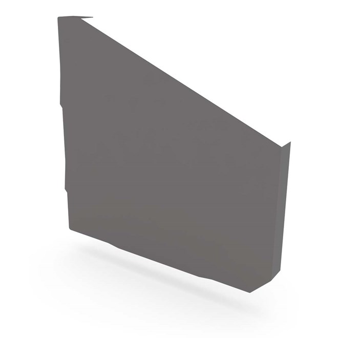 VT Gutter Stop End Right Hand Cobblestone