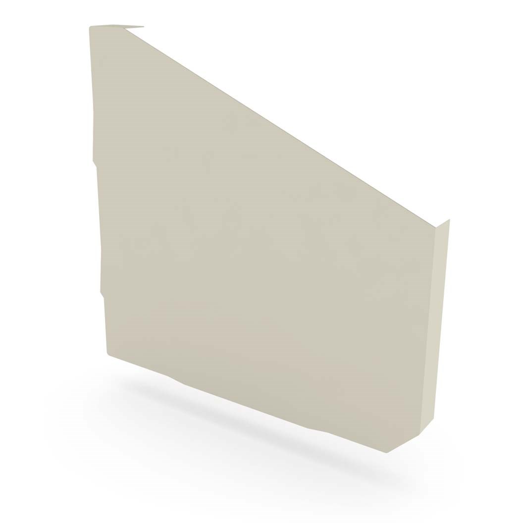 VT Gutter Stop End Right Hand Moss Vale Sand