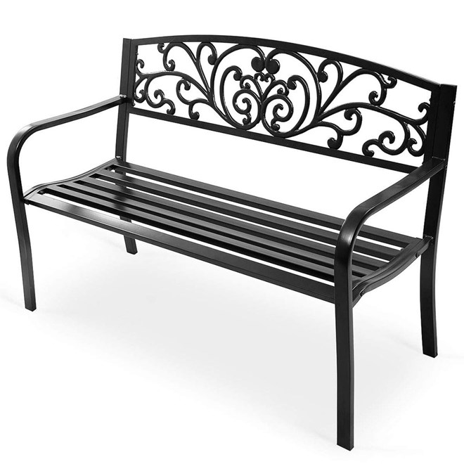 Waverly Steel Garden Bench