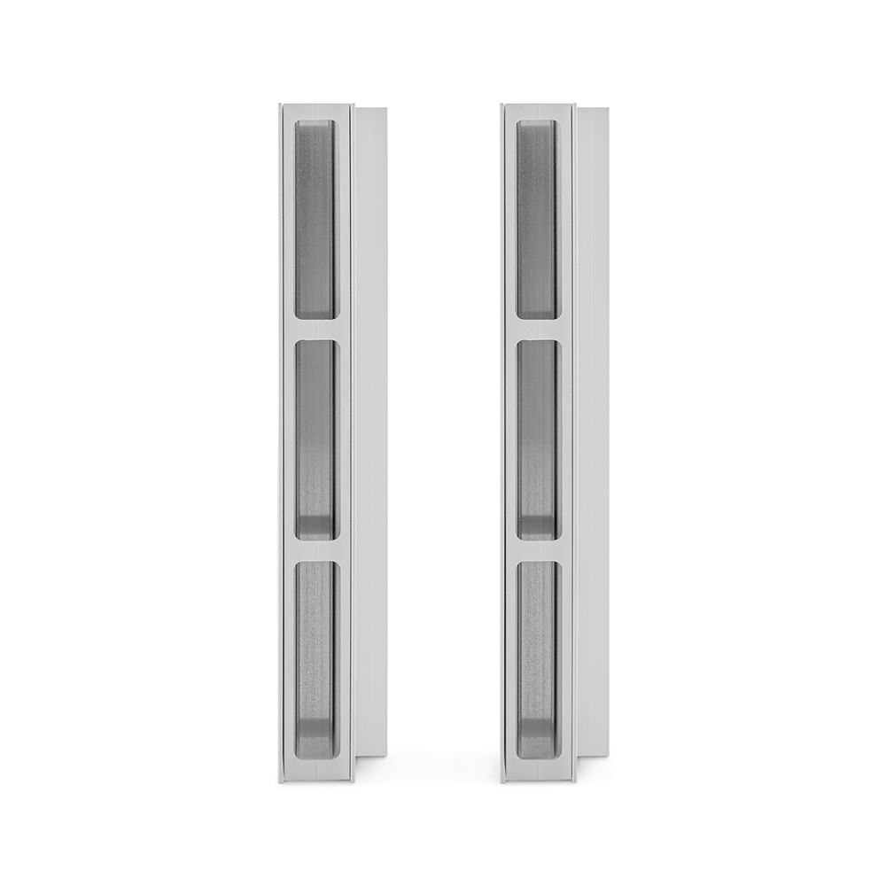 Ezi-Slat Frame Kit Suit 75mm Blades 9mm Spacing White 5000mm