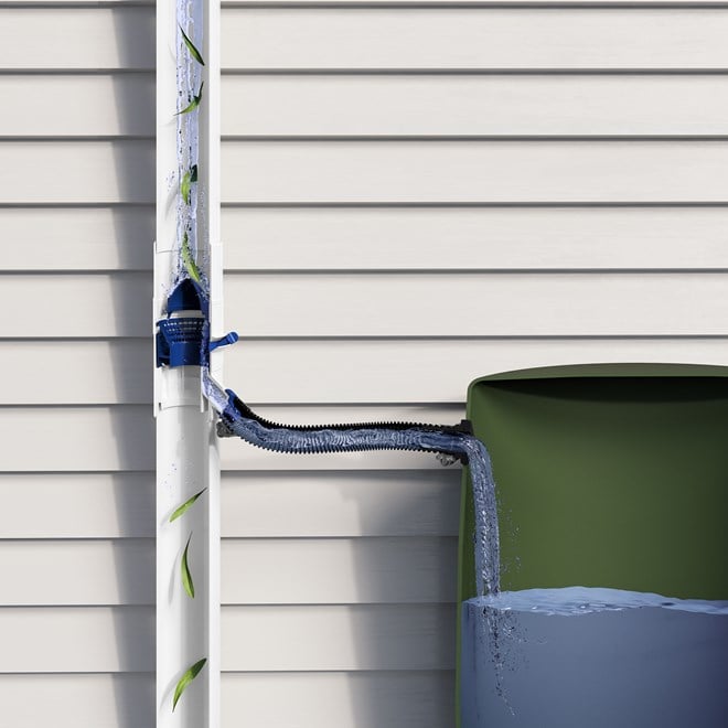 Downpipe Diverter Round 90mm