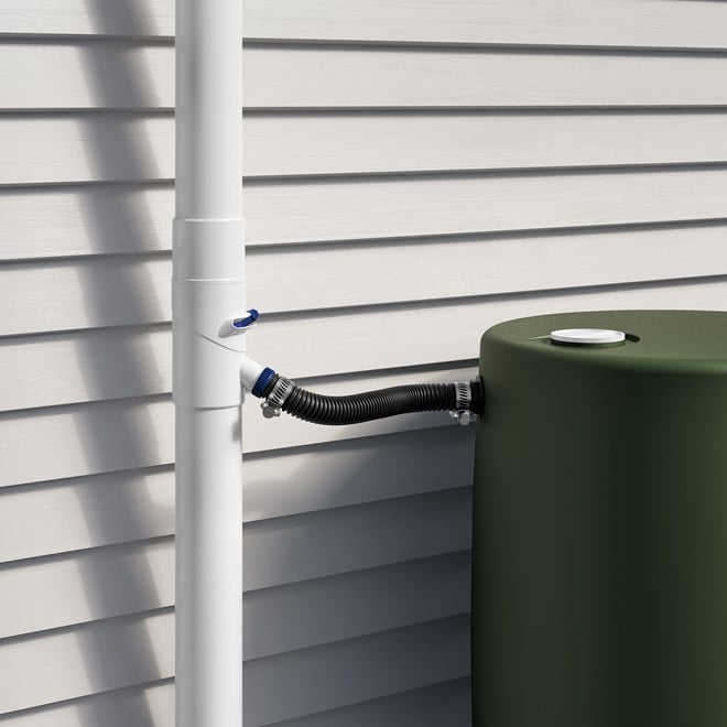 Downpipe Diverter Round 90mm