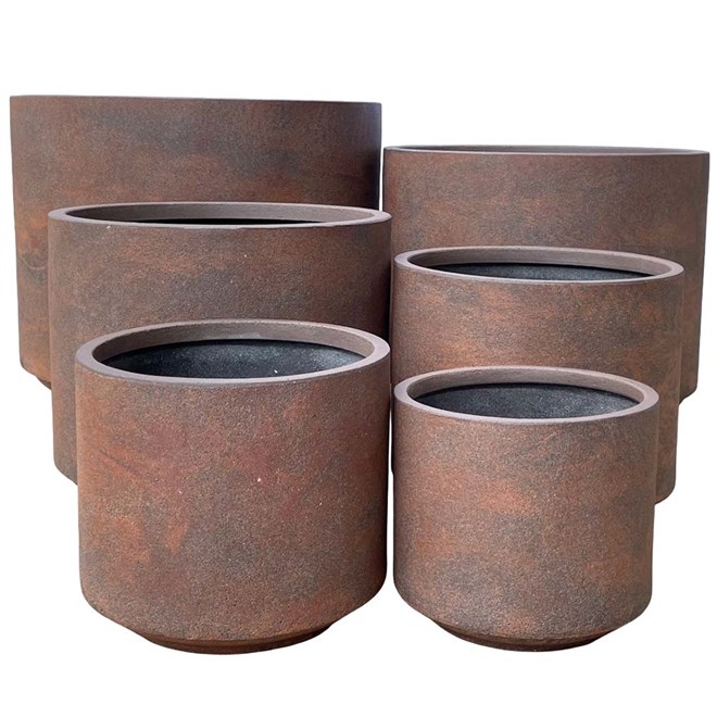 Northcote Pottery Fynn Pot 52X44cm Rust