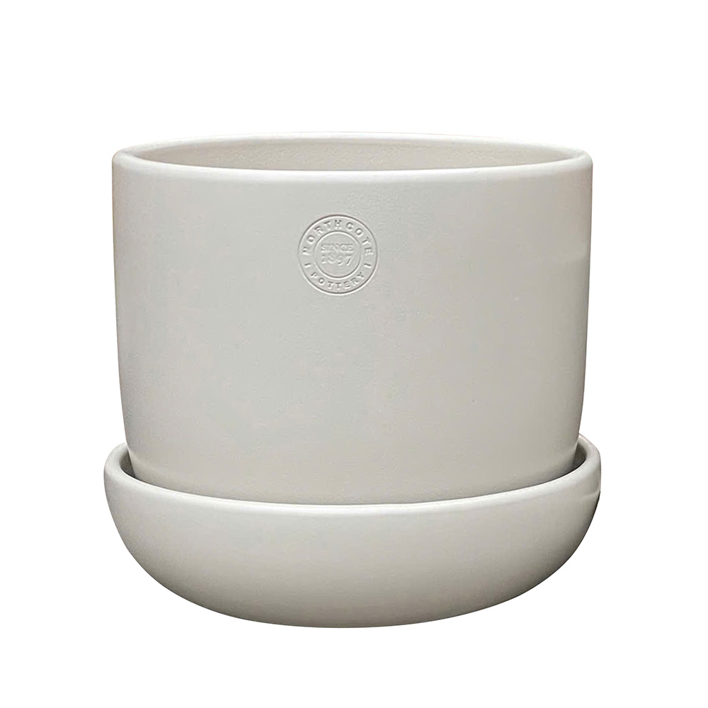 Hana 17 x 17cm Pot Ecru