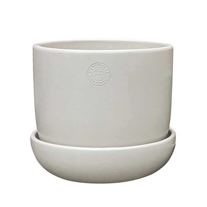 Hana 17 x 17cm Pot Ecru