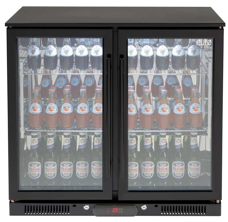 Beverage-Cooler---208L---Black-Double-Door.jpg
