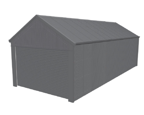 Stratco custom garage for House 5 on The Block 2025