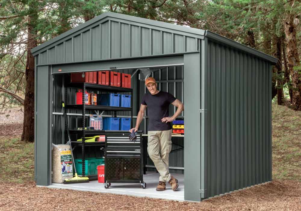 sheds garages