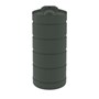 Poly Tank Round 1000L Gun Metal Grey